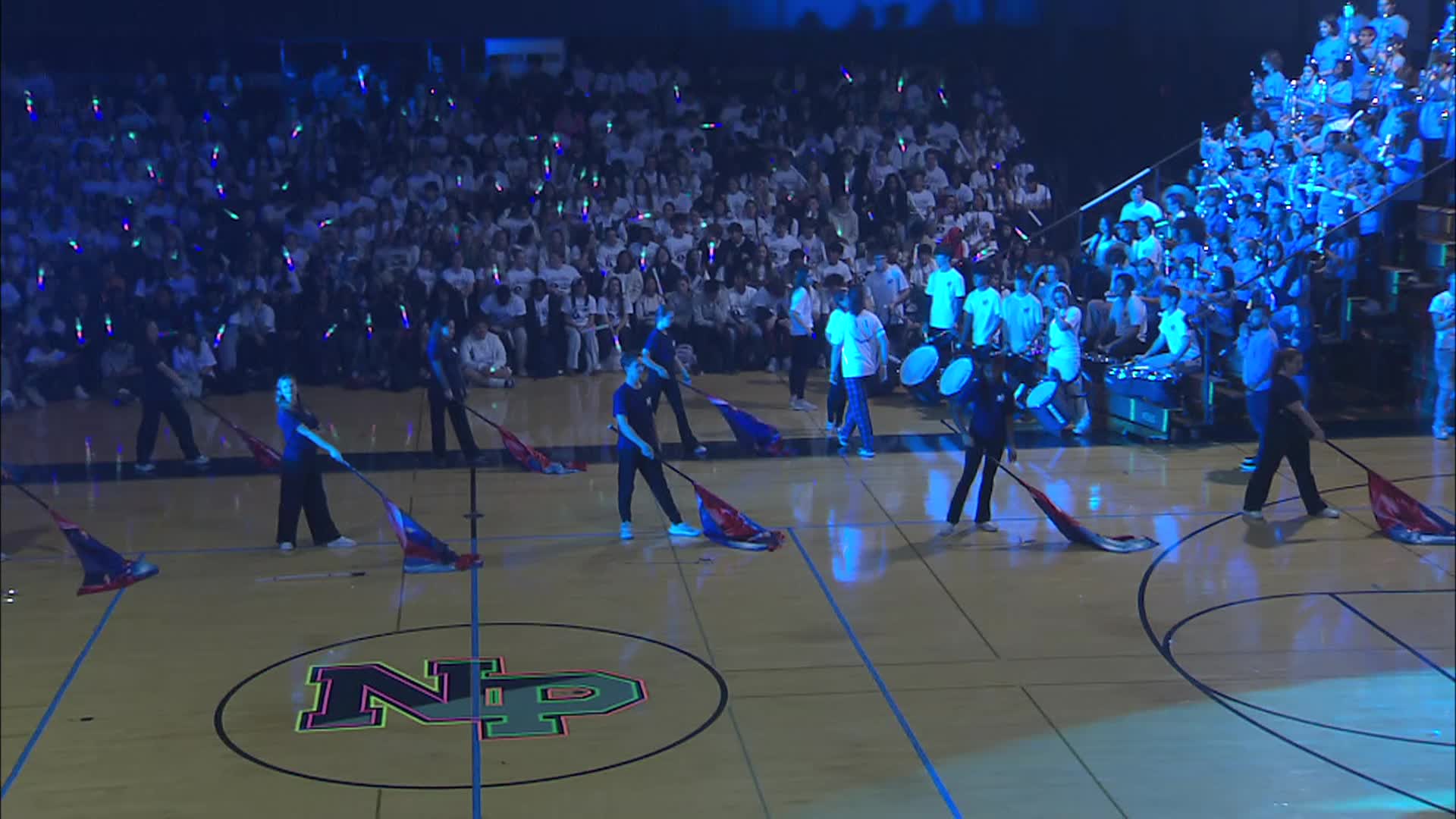 NPHS Black Light Pep Rally 2025